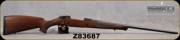 Sako - 300WM - Model 85L Bavarian - Bavarian Style High Grade Walnut Stock w/Palm Swell/Matte Blued, 24.5"Light Hunting Contour, 4rds, 1:11"Twist, Single Set Trigger, Mfg# JRS3C31 /SCX3320A1030P3, S/N Z83687 - ding in top of stock(pictured)