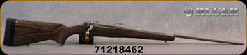 Used - Ruger - 308Win - M77 Hawkeye Predator - Green Mountain Laminate Stock/Matte Stainless, 22"Barrel, very low rounds fired