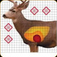 Pro-Shot Products - Mule Deer Sight In Target - 25"x25" - 5pk - MDSI-5PK