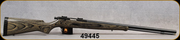 Consign - Knight - 50Cal - MK-85 - Muzzle Loader - Grey Laminate Stock w/Schnabel forend/Stainless, 25"Barrel, Weaver Bases