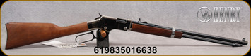 Henry - 22S/L/LR - Golden Boy Silver Fathers Day - Lever Action Rifle - Walnut Stock/Silver Receiver/Blued Finish, 20"Octagon Barrel, 16 Round Tubular Magazine, Mfg# H004SFD - STOCK IMAGE