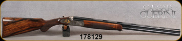 Consign- Caesar Guerini - 20Ga/3"/28" - Magnus Light Field - Turkish Walnut Prince of Wales stock w/Schnabel Forend/Nickel Alloy finish receiver/Blued, 6mm parallel/ventilated top rib, 5 nickel plated, flush fitting chokes - in orig.case