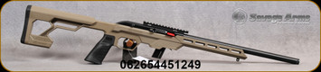 Savage 22LR - Model 64 Precision FDE - Semi Auto Rifle - FDE Oryx Nylon Chassis/16.5"Carbon Steel Barrel, 10 Round detachable magazine, MDT 20MOA rail, Mfg# 45124