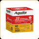 Aguila - 22 LR - 40 Gr - Super Extra - Copper Plated High Velocity Solid Point - 500ct - 1B221115