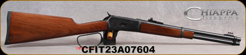 Chiappa - 44RemMag - Model 1892 Lever-Action Skinner Carbine (Matte Blue) - Hand Oiled Walnut Stock/Matte Blued Finish, 16"Barrel, Skinner Peep sight, Mfg# 920.340, S/N CFIT23A07604
