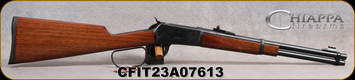 Chiappa - 44RemMag - Model 1892 Lever-Action Skinner Carbine (Matte Blue) - Hand Oiled Walnut Stock/Matte Blued Finish, 16"Barrel, Skinner Peep sight, Mfg# 920.340, S/N CFIT23A07613