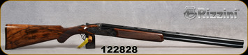 Rizzini - 20Ga/3"/29" - Artemis - Boxlock O/U Break Action Shotgun - Turkish Walnut w/Round-knob Prince of Wales grip/Case Hardened Scroll-Engraved Receiver/Blued Barrels, Single Selective Trigger, Automatic Ejectors, S/N 122828