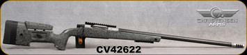 Used - Christensen Arms - 300PRC - Traverse - Grey Speckle Bergara HMR Adj.Stock/Christensen Arms 416R Stainless Steel/26"Aerograde Carbon Fiber Wrapped Barrel, Stainless Steel side-baffle Brake