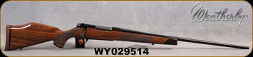 Weatherby - 300WbyMag - Mark V Deluxe - AA fancy grade Claro walnut Monte Carlo stock w/rosewood caps & Maplewood spacers/High Lustre Blued, 26" #2 Contour Barrel, Triggertech Trigger, Mfg# MDX01N300WR6O, S/N WY029514