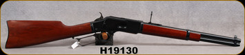 Cimarron - Uberti - 357Mag/38Spl - Model 1873 Trapper - Lever Action - Walnut Stock/Case Hardened Receiver/Blued, 16"Round Barrel, Mfg# CA273, S/N H19130
