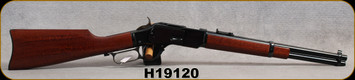 Cimarron - Uberti - 357Mag/38Spl - Model 1873 Trapper - Lever Action - Walnut Stock/Case Hardened Receiver/Blued, 16"Round Barrel, Mfg# CA273, S/N H19120