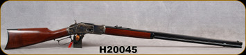 Cimarron - Uberti - 44-40Win - 1873 Long Range Sporting Rifle - Lever Action - Walnut Stock/Case Hardened Frame/Blued, 30" Octagon Barrel, 14 Round Tubular Magazine, Mfg# CA244, S/N H20045