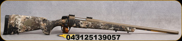 CVA - 450BM - Cascade - Bolt Action Rifle - Veil Wideland Camouflage Synthetic Stock/Flat Dark Earth Cerakote Finish, 22"Threaded Barrel, 4 Round Capacity, Mfg# CR3905C