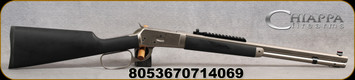 Chiappa - 44RM - Model 1892 Alaskan Take Down -  Lever-Action Take Down Rifle - Black Rubber Coated Walnut Stock/Matte Chrome Finish, 20"Octagonal Barrel, Skinner Peep Sight, Mfg# 920.312 - STOCK IMAGE