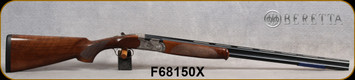 Used - Beretta - 28Ga/2.75"/28" - Model 687 Silver Pigeon III - Select Grade Walnut Stock w/Schnabel Forend/Engraved Receiver/Blued Barrel, OCHP, Mfg# 3W57PEN2AA311, 2 tiny marks in bottom of stock - New,in original case & box