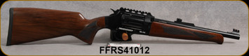 Federation Firearms - 410Ga/3"/12" - RS-410 Revolver Shotgun - Turkish Walnut Stock/Matte Black Finish, Fibre Optic Front Sights, 5 Chokes, 2 Cylinder Plugs w/Soft case, Mfg# FF-RS410-12