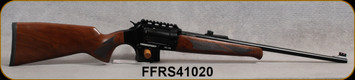 Federation Firearms - 410Ga/3"/20" - RS-410 Revolver Shotgun - Turkish Walnut Stock/Matte Black Finish, Fibre Optic Front Sights, 5 Chokes, 2 Cylinder Plugs w/Soft case, Mfg# FF-RS410-20
