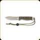 Lamoureux and Sons - Shefferville Hunting Knife - 4" Blade - CPM-S30V - Olive Micarta Handle - LS-SHEFF-04