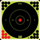 Pro-Shot Products - Splatter Shot Bullseye Target - 12" - Green - 5pk - 12B-GREEN-5PK