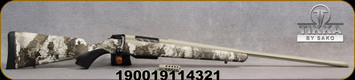 Tikka - 300WSM - T3x Lite Veil Alpine - Bolt Action Rifle - Veil Alpine Camouflage Synthetic Stock/Desert Verde All-weather Cerakote, Fluted 24.3"Threaded(5/8)Barrel, 3 round magazine, single-stage trigger, Mfg# TFTT7137A5709D4M
