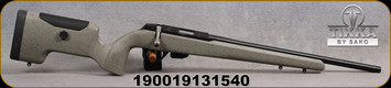 Tikka - 17HMR - T1x UPR(Ultimate Precision Rifle) - Desert Sand Carbon fiber/Fibreglass Composite stock w/Adjustable cheekpiece/Blued Steel CR-MO Alloy, 20"Threaded(1/2x28UNEF) Barrel, Single-Stage Trigger, Mfg# TF17258A598B61