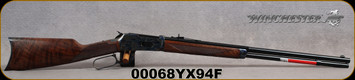 Winchester - 38-55Win - Model 1894 Deluxe Sporting - Lever Action Rifle - Grade VI Black Walnut Stock/Case Hardened Steel Receiver/Semi-Gloss Blued Finish, 24"Half Octagon/Half Round, Button Rifled Barrel, Mfg# 534291117, S/N 00068YX94F