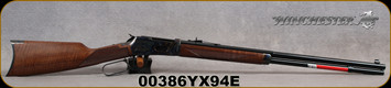 Winchester - 30-30Win - Model 94 Deluxe Sporting - Lever Action - satin oil finish Grade V/VI Walnut Stock/Color case hardened/deeply blued finish, 24"Half round/half octagon barrel, Mfg# 534291114, S/N 00386YX94E