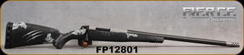 Fierce - 308Win - Carbon Rogue - Phantom Camo Carbon Fiber ROGUE Stock/Glacier Cerakote/Fierce C3 Carbon, 22"Barrel, Radial Brake, BIX N ANDY DAKOTA Custom Trigger, S/N FP12801