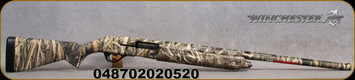 Winchester - 12Ga/3"/28" - SX4 Waterfowl Hunter - Camo - Composite Mossy Oak Bottomland Camo Finish, TRUGLO fiber-optic sight, Mfg# 511268392