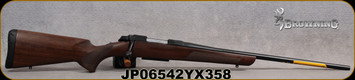 Browning - 308Win - AB3 Hunter - Bolt Action Rifle - Classic Checkered Walnut Stock/Matte Blued, 22"Barrel, 5rd Detachable Box magazine, 1:12"Twist, Mfg# 035801218, S/N JP06542YX358