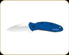 Kershaw - Scallion - 2.4" Blade - 420 HC - Navy Blue Anodized 6061T6 Aluminum Handle - Clamshell Packaging - 1620NB