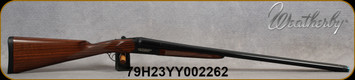 Weatherby - 12Ga/3"/28" - Orion SxS - Oil rubbed grade A walnut English Grip Stock/Blued Finish, Brass Bead Sight, Includes 5 Chokes, 2 Round Capacity, Mfg# OG11228DSM-ORION-I, S/N 79-H23YY-002262