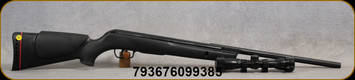 Gamo - .177Cal - Outback HP - Air Rifle Package - 1250 FPS - Black Synthetic Stock/Black Finish, LC4×32WR Scope, PAL REQUIRED - Mfg# 61100171HP47