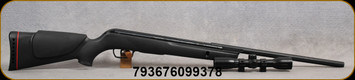 Gamo - .177Cal - Outback HP - Air Rifle Package - 495 FPS - Black Synthetic Stock/Black Finish, LC4×32WR Scope, NO PAL REQUIRED - Mfg# 61100171