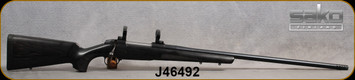Used - Sako - 300WinMag - Model 85 Long Range - Black Laminate Stock/Matte Blued, 26"Threaded Barrel, 30mm rings, mark on underside of forend - approximately 300rds fired - in non-original Sako box