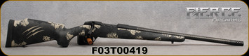 Fierce - 7mm-08Rem - CT Edge - Urban Camo Bear Stock/Graphite Black Cerakote, 20"Carbon-Wrapped, Fierce C3 carbon barrel, Threaded, Radial Muzzle Brake, S/N F03T00419