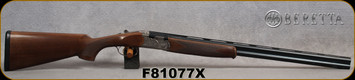 Beretta - 20Ga/3"/26" - Model 686 Silver Pigeon I - O/U - Oil-Finished Walnut Stock/scroll-engraved receiver/Cold Hammer Forged Barrels, 5pc. Mobilchoke, Mfg# 3W48P1L1AA311, S/N F81077X