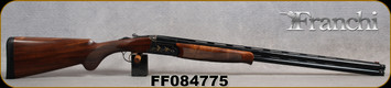 Franchi - 20Ga/3"/28" - Instinct LX - O/U - Checkered AA-Grade walnut stock w/Schnabel forend/Case Hardened Receiver w/Gold Inlay/Gloss Blued Vented Barrels, Ejectors, Extended chokes(F,IC,M), Mfg# 41170, S/N FF084775