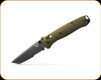 Benchmade - Bailout - 3.38" Blade - CPM-M4 - Anodized Woodland Green Handle - 537SGY-1