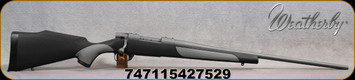 Weatherby - 6.5Creedmoor - Vanguard S2 - Weatherguard - Black/Gray Synthetic/Cerakote Grey, 24", 4 Rounds, Mfg# VGT65CMR4O - S