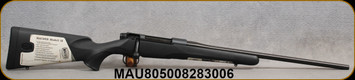 Mauser - 30-06Sprg - M18 - Bolt Action - Black Synthetic Stock/Blued Finish, 22"Barrel, 5rd capacity, Mfg# MAU80500828-3006