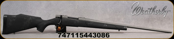 Weatherby - 7mm-08Rem - Vanguard Weatherguard Tungsten - Black Base Polymer Stock w/Grey Accent Pattern/Tungsten Cerakote, 24"Threaded #2 Contour Barrel, Mfg# VWG7M8RR4T