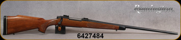 Consign - Remington - 7mmRemMag - Model 700 BDL Deluxe - Walnut Monte Carlo Stock w/Ebony forend tip & Grip Cap/Blued Finish, 24"Barrel - only 100rds fired - c/w Weaver bases