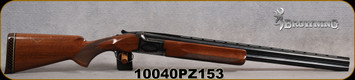 Consign - Browning - 12Ga/3"/26" - Citori Field - Walnut Stock/Engraved Receiver/Blued Finish, Fixed M/F Chokes, 13.5"LOP, Ejectors