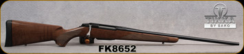Tikka - 8x57IS - Model T3x Hunter - Bolt Action Rifle - Walnut Stock/Blued, 22.4"Barrel, 3+1 round detachable magazine, Mfg# TF1T3636103, S/N FK8652