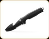 Benchmade - H2O Fixed Dive Knife - 3.5" Blade - N680 - Black Textured Santoprene Handle - 112SBK-BLK