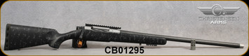 Used - Christensen Arms - 28Nosler - Ridgeline - Black w/Grey Web Carbon Fiber Composite Stock/Stainless Steel Aerograde Carbon Fiber Wrapped, 26"Barrel, Match-Grade Trigger, Mfg# CA10299-815311 - in non-original box