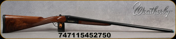 Weatherby - 20Ga/3"/28" - Orion SxS - Oil rubbed grade A walnut English Grip Stock/Blued Finish, Brass Bead Sight, Includes 5 Chokes, 2 Round Capacity, Mfg# OG12028DSM-ORION-I, STOCK IMAGE