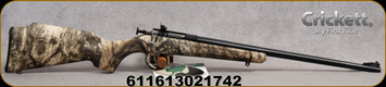 Keystone - 22LR - Crickett Gen 2 - Youth Rifle - Bolt Action - Mossy Oak Overwatch Hydro- Dipped Camo Stock/Blued Finish, 16-1/8"Barrel, Mfg# KSA2174