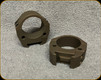 Talley - Modern Sporting Rings - 30mm - Low - Burnt Bronze